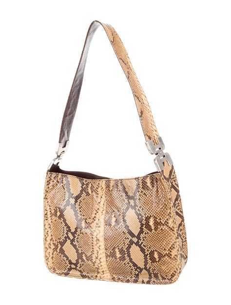 prada python shoulder bag|Prada shopper bag.